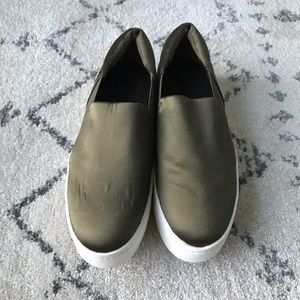 Vince platform slip on sneakers